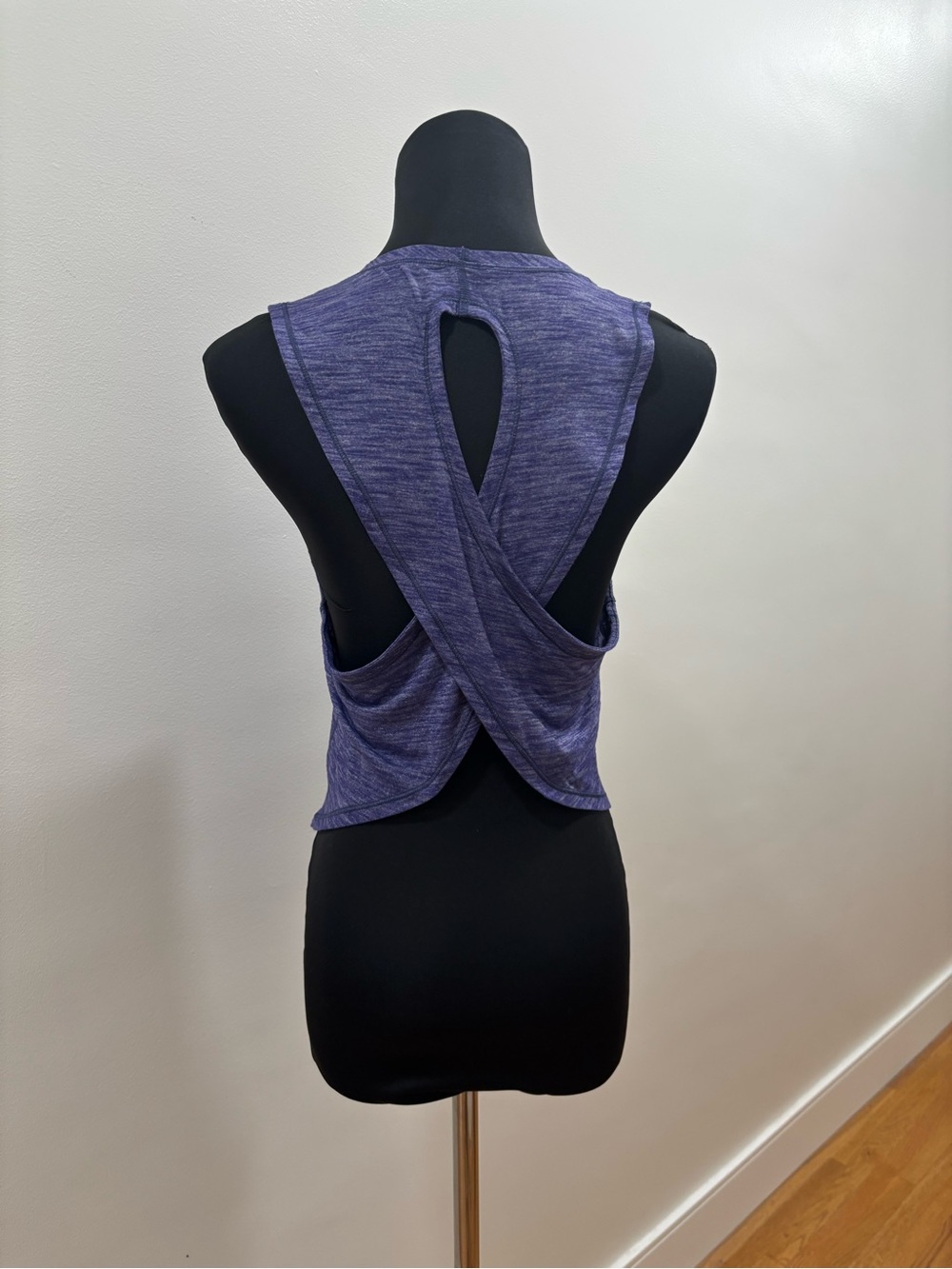 712. Lululemon Fast As Light Muscle Tank - Heathered Viola - Picture 4 of 7